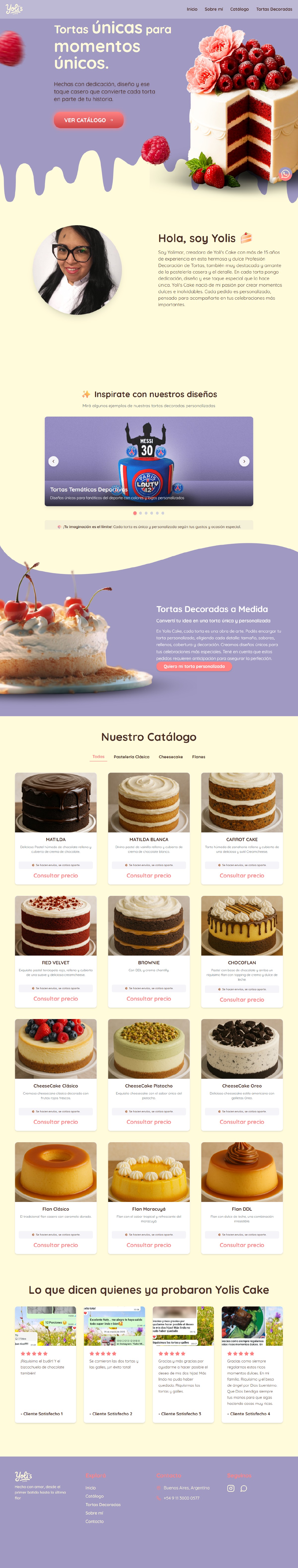 Sitio web funcional con narrativa visual del producto